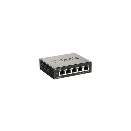D-Link DGS-1100-05V2 5-port Gigabit Smart Managed switch, fanless