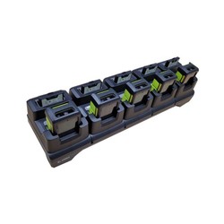 WS50 Ethernet Charge Cradle, 5 RFID Devices, 5 RFID Batteries (2400mAh)