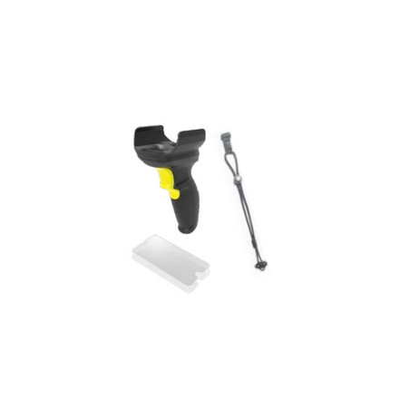 MC22/MC27 Enable kit, includes snap-on trigger handle, wrist strap for trigger handle, and 5-pack of tempered glass screen