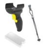 MC22/MC27 Enable kit, includes snap-on trigger handle, wrist strap for trigger handle, and 5-pack of tempered glass screen