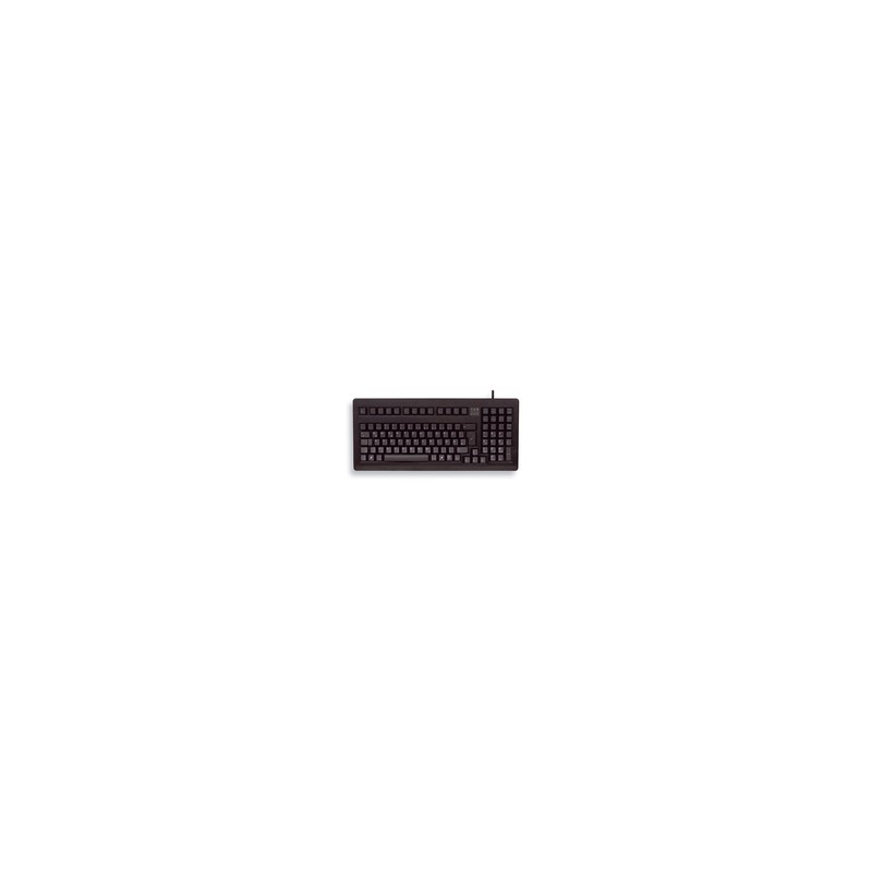 KEYBOARD PS2/USB W95 GER MX/GOLD 19IN COMPACT KEYBOARD BLACK