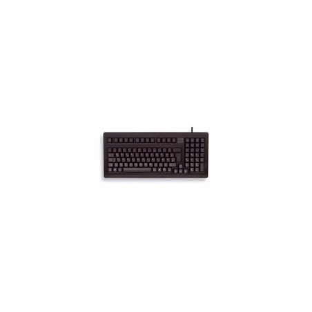 KEYBOARD PS2/USB W95 GER MX/GOLD 19IN COMPACT KEYBOARD BLACK
