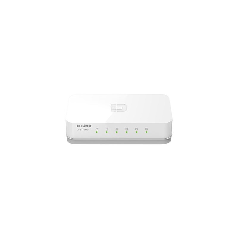 D-Link 5-Port Fast Ethernet Unmanaged/Desktop Switch
