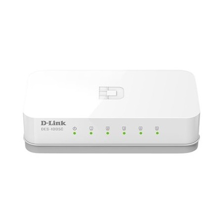 D-Link 5-Port Fast Ethernet Unmanaged/Desktop Switch