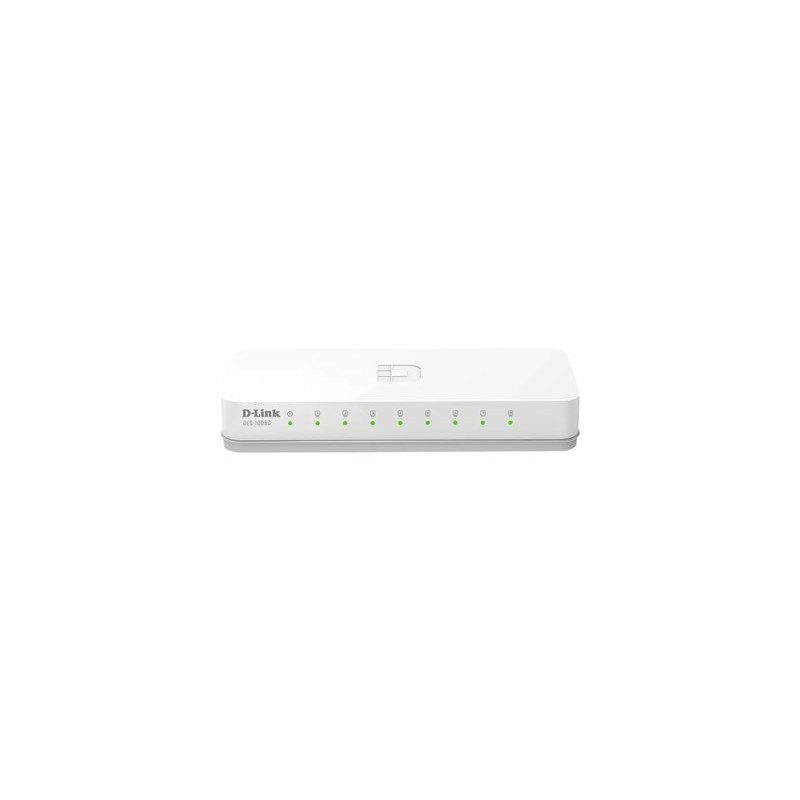 D-Link 8-Port Fast Ethernet Unmanaged/Desktop Switch