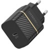 OtterBox EU Wall Charger 20W/Black Propack 1XUSB-C-20W USB-PD
