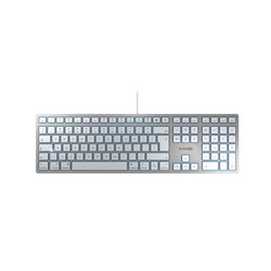 CHERRY KC 6000 SLIM SILVER/CORDED KEYBOARD F/ MAC JK1610GB1