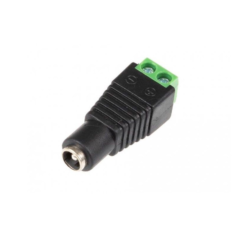 DCSV21FEM DC napájecí zásuvka 2.1mm se svorkovnicí - female