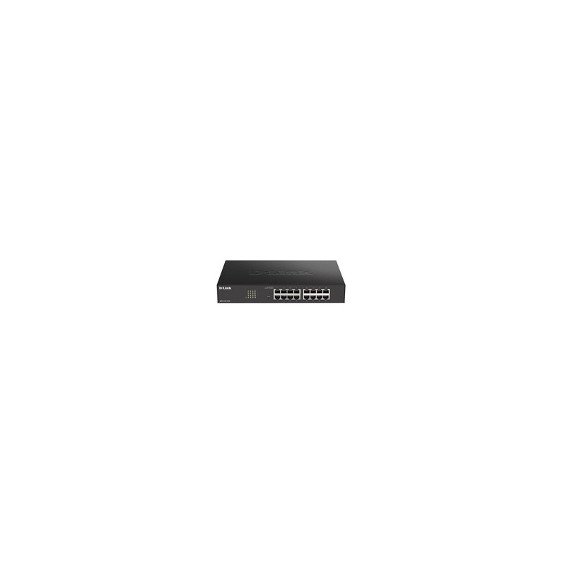 D-Link DGS-1100-16V2 16-Port Gigabit Smart Managed Switch, fanless