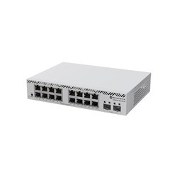 MikroTik CSS318-16G-2S+IN 18-portový switch (16x GB Eth, 2x SFP+)