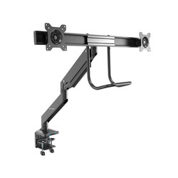 DUAL-MONITOR ARM -2X USB 3.0/.