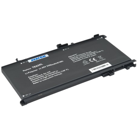 Baterie AVACOM pro HP Omen 15-ax, Pavilion 15-bc series TE03XL Li-Pol 11,55V 5300mAh
