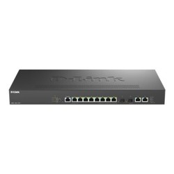 D-Link DMS-1250-12TP/E, 8x 2.5G PoE, 2x 10G SFP+, 2x 10G RJ45, 240W Smart Managed Switch