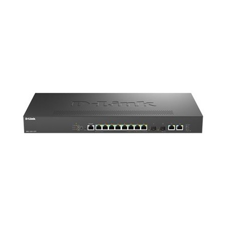 D-Link DMS-1250-12TP/E, 8x 2.5G PoE, 2x 10G SFP+, 2x 10G RJ45, 240W Smart Managed Switch