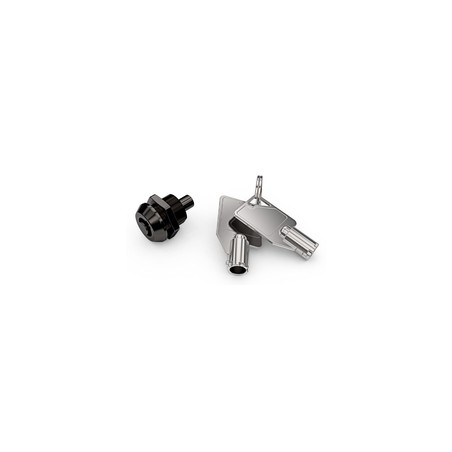 Compulocks Keyed Alike Cylinder And Keys/25EC Black