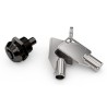 Compulocks Keyed Alike Cylinder And Keys/25EC Black