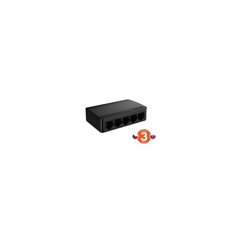 Tenda SG105M 5-portový Gigabit Ethernet Switch, 10/100/1000Mbps, Plast, Desktop