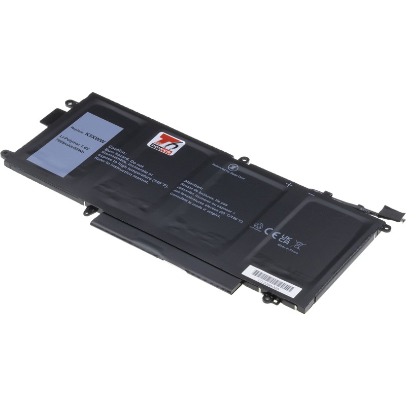 Baterie T6 Power pro Dell Latitude 5289, 7389, 7390 2in1, 7895mAh, 60Wh, 4cell, Li-pol