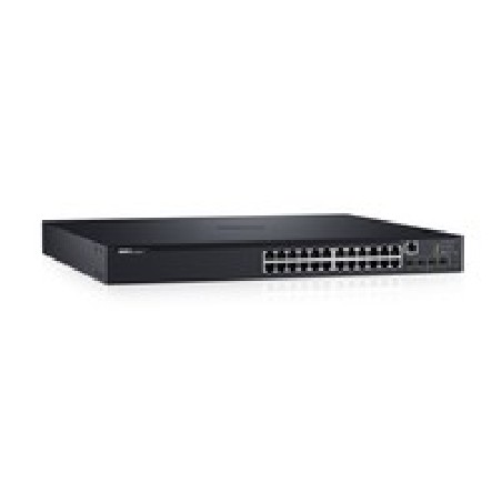 Dell N1524P 24BT-1G 4SFP+-10G/UP-Stack PoE+ PB500W L3-Lite