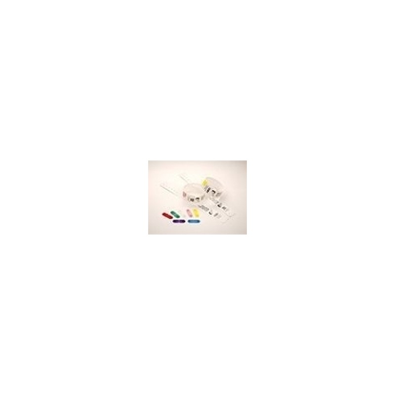 Wristband clips GREEN 275/pack