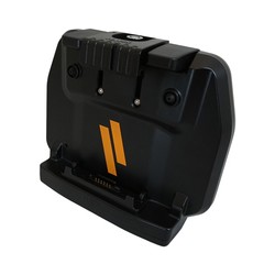 Havis Docking Station for Zebra 8" and 10" ET4X Tablets with Standard Port Replication and Internal Isolated Power Supply.