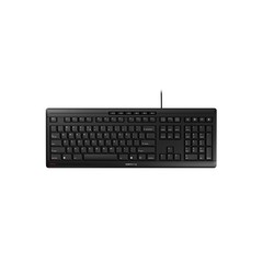 CHERRY STREAM KEYBOARD US/ENGLISH W/EURO SYMBOL BLACK