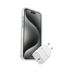 Otterbox OB Kit Apple iPhone 15 Pro Max/EU USB-C Wall Charger 30W White