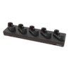 CT37/CT30 XP booted 5-bay charging base, Kit includes 5-bay charging base(Cup: CT30P-UCP-B), power supply, no power cord.