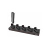5 bay universal dock, charge up to 5pcs of non-booted CT45/CT40/CT45XP/CT40XP/CT47. Kit includes 5 bay universal dock, power