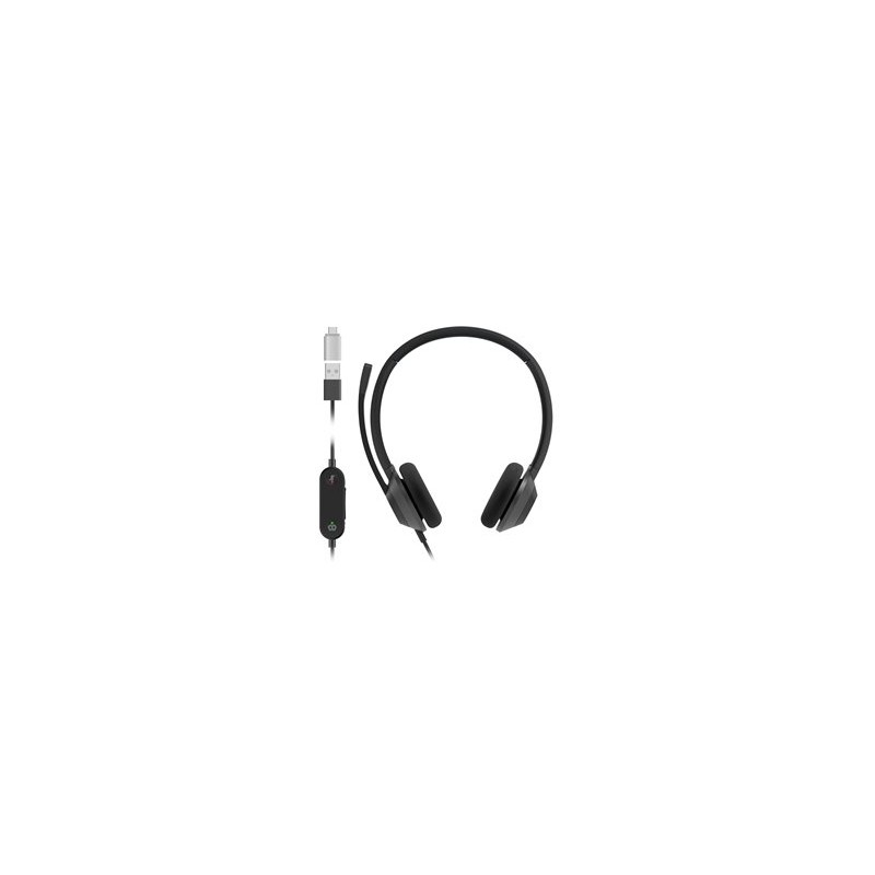 Cisco Headset 322 Wired Dual Carbon/Black USB-C Teams Qualified