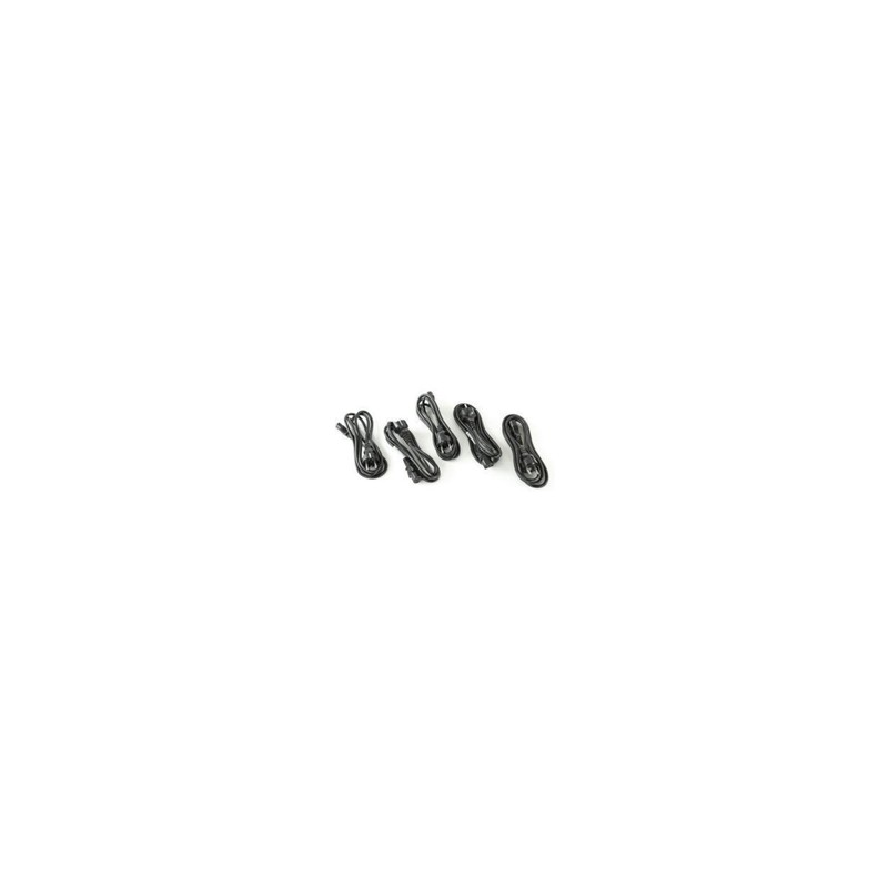 Power Cord, Euro 220V IEC320C13 (set of 5)