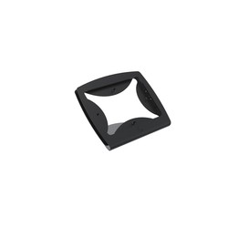 Ergonomic Solutions C-Frame 1.0 10.5IN Black/W/Hinge Mount Free Standing