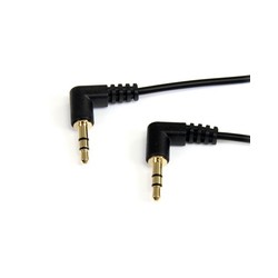 3.5 RIGHT ANGLE STEREO CABLE/. MU3MMS2RA