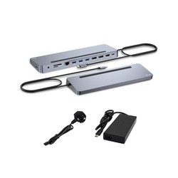 I-TEC USB-C ERGO DOCK + CHARGER/3X LCD +CHARGER 100W (BUNDLE) UK
