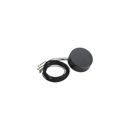 Zebra FXR90 4G/5G/GPS Antenna, 1 Meter Cable, 4X SMA Male Connectors, Black