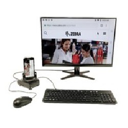Zebra TC5X Workstation Docking Cradle With Std Cup With HDMI, Ethernet And Multiple USB Ports. Kit Includes Power Supply (I.E.