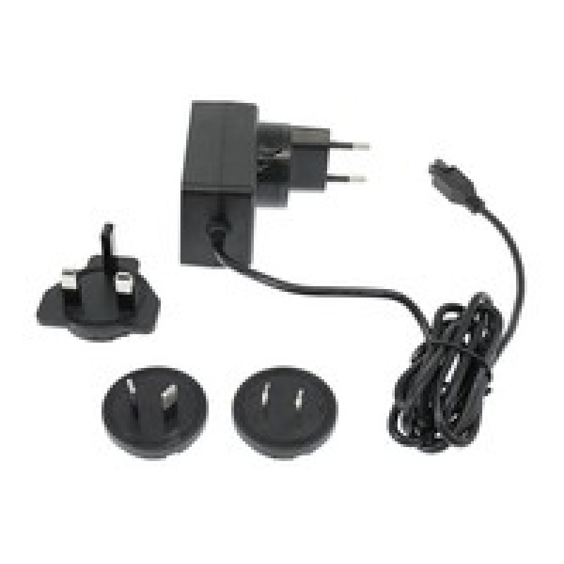 ProClip AC Wall Power Supply, 110-240V 1.3A AC Input ,12V 3A DC Output - 6-Pin Molex, Country Interchangeable Wall Plugs, 5