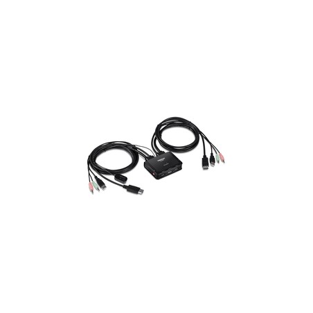 2-PORT 4K DISPLAYPORT KVM/SWITCH
