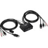 2-PORT 4K DISPLAYPORT KVM/SWITCH