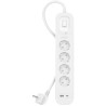 Belkin Socket Strip With Overvoltage/Protection 4-Way With 1 X USB-A