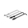 USB-C TO USB-C SILICONE WHITE/BLACK MIX 1M TWIN PACK