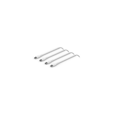 Belkin USB-C TO USB-C Braided PVC/White 1M Twin Pack