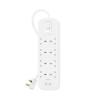 Belkin Power Strip With Overvoltage/Protection 8 Sockets With 2 X US