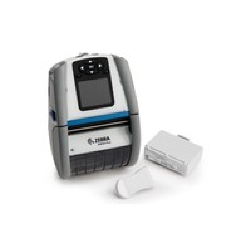 DT Printer ZQ620 Plus 3"/72mm Healthcare English fonts,Dual 802.11AC / BT4.x, Linered platen, 0.75" core, Group E, Belt clip