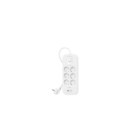 Belkin Socket Strip With Overvoltage/Protection 6 Sockets With 1 X US
