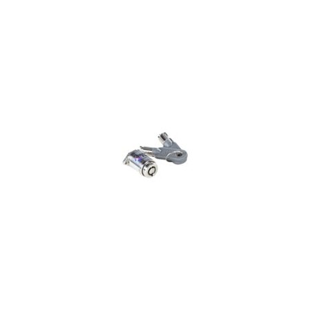 SINGLE LOCK STRAIGHT CABLE/BLACK