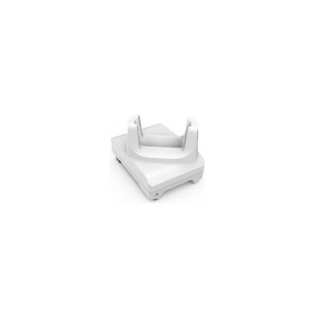 TC21/TC26 HEALTHCARE WHITE SINGLE SLOT CHARGE ONLY CRADLE DEVICE WITH/WITHOUT TRIGGER GUN PS & USB C CABLE SOLD SEPARATELY