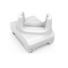 TC21/TC26 HEALTHCARE WHITE SINGLE SLOT CHARGE ONLY CRADLE DEVICE WITH/WITHOUT TRIGGER GUN PS & USB C CABLE SOLD SEPARATELY