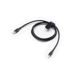 MOPHIE-ACCESSORIES-CABLES-USBC/TO LIGHTNING-2M-BLACK-BRAIDED