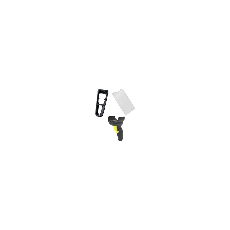 MC22/MC27 Protection kit, inc. snap-on trigger handle, boot for terminal with trigger handle, and 5-pack of tempered glass